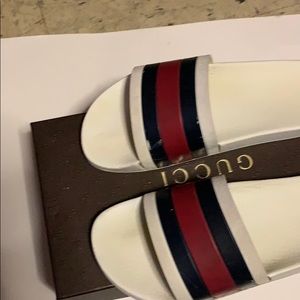 Gucci flip flops used